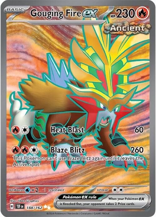 (#188/162) Gouging Fire ex - [SV05: Temporal Forces]