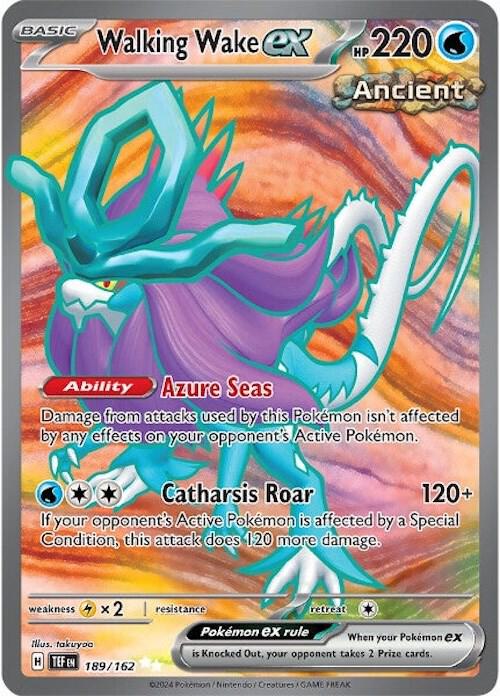 (#189/162) Walking Wake ex [SV05: Temporal Forces]