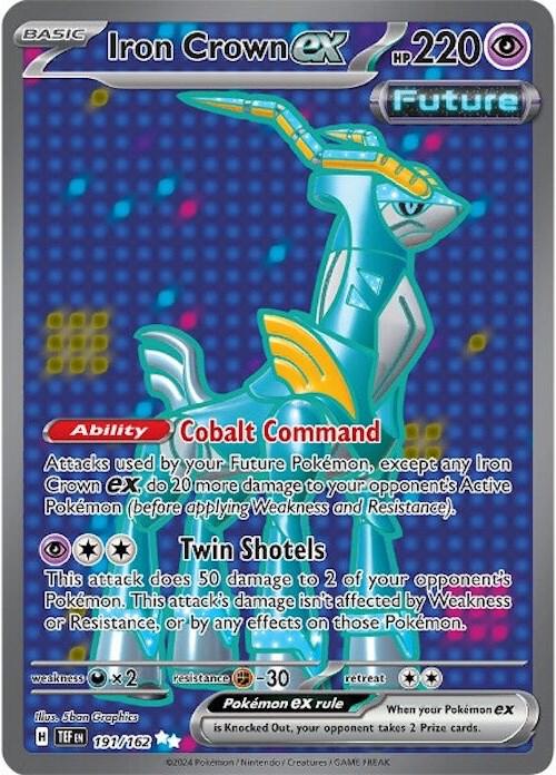 (#191/162) Iron Crown ex [SV05: Temporal Forces]