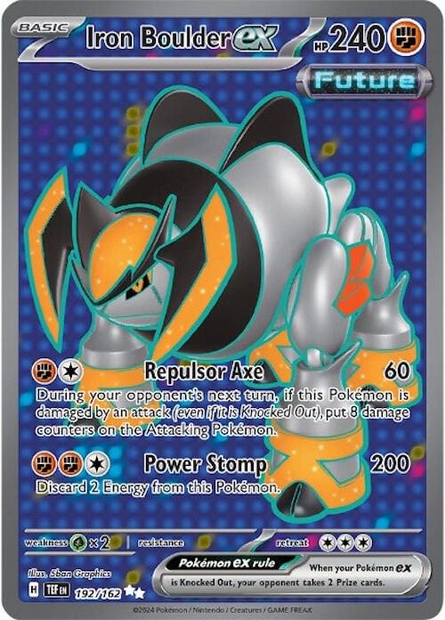 (#192/162) Iron Boulder ex [SV05: Temporal Forces]