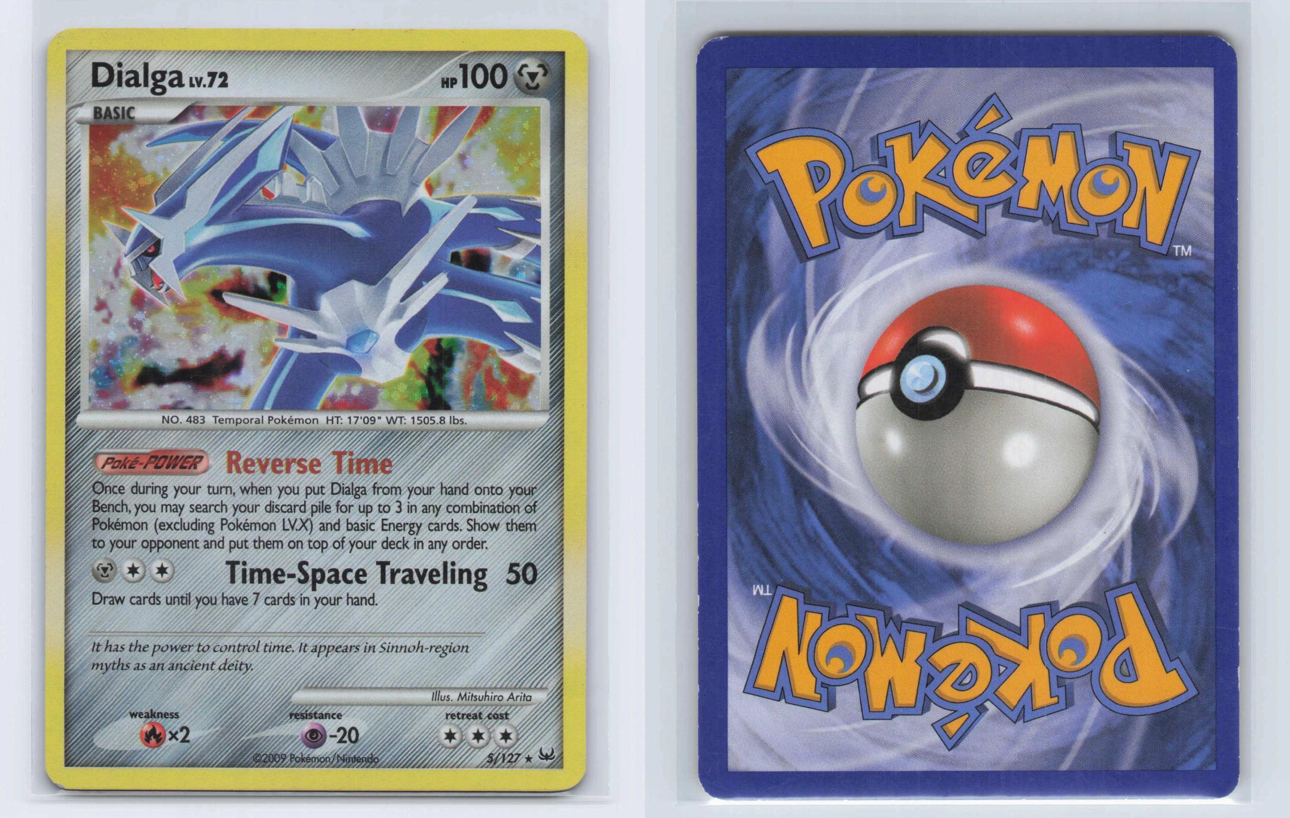 (#5/127) Dialga - Holo [Platinum]