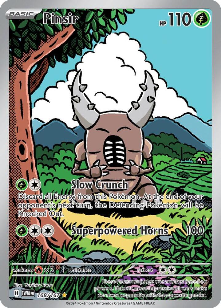 (#168/167) Pinsir [SV06: Twilight Masquerade]