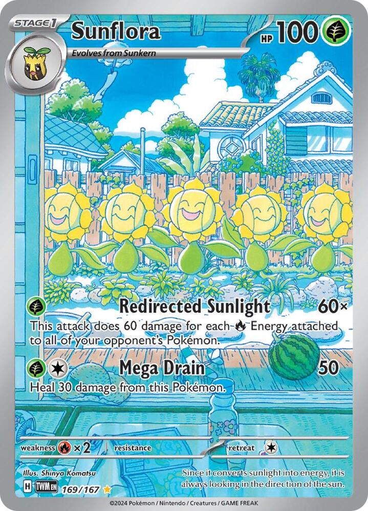 (#169/167) Sunflora [SV06: Twilight Masquerade]