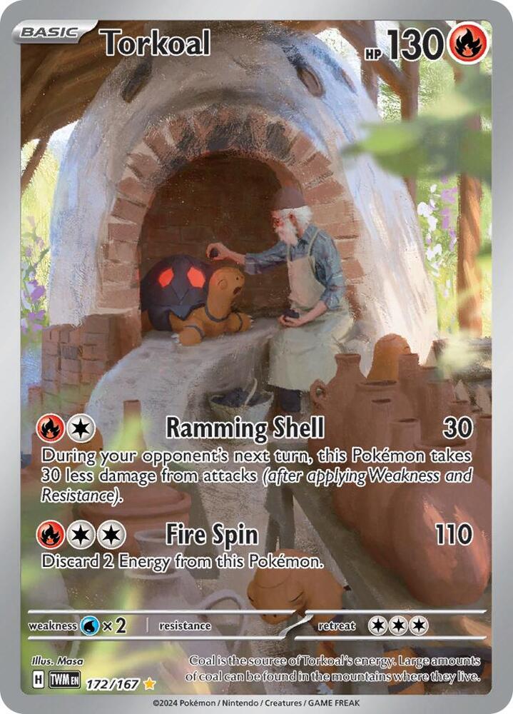 (#172/167) Torkoal [SV06: Twilight Masquerade]