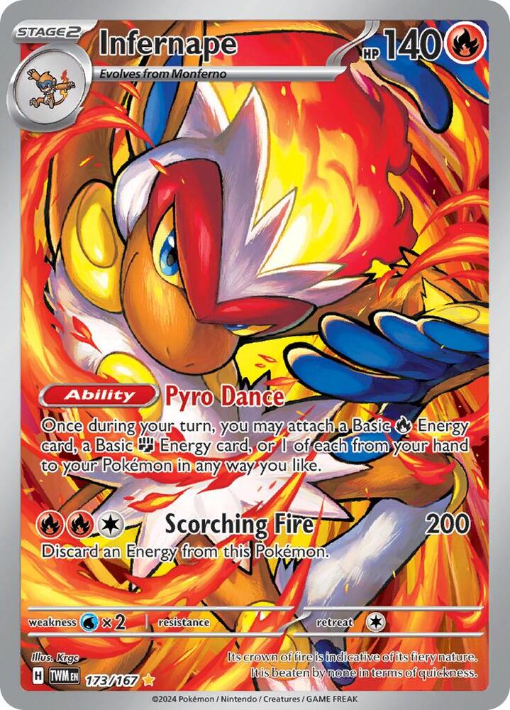 (#173/167) Infernape [SV06: Twilight Masquerade]