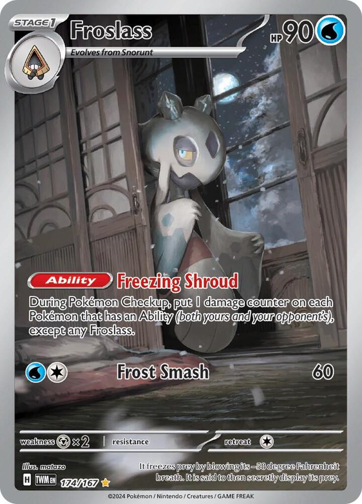 (#174/167) Froslass [SV06: Twilight Masquerade]