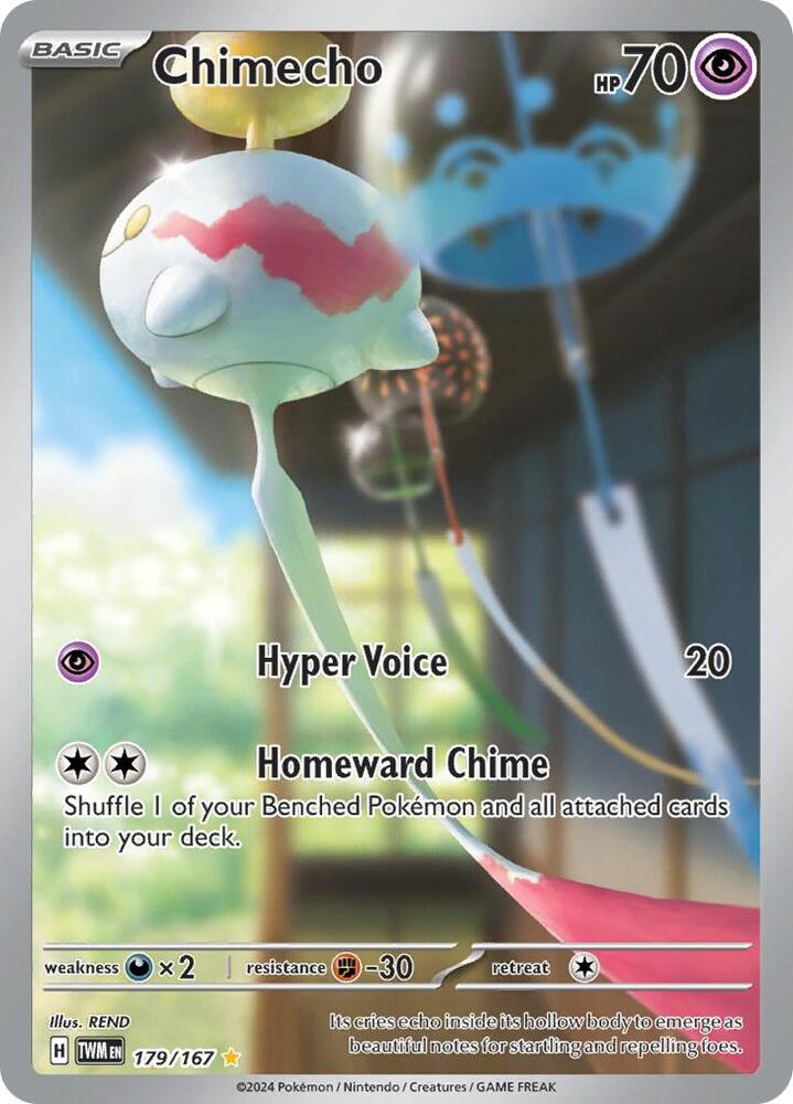 (#179/167) Chimecho [SV06: Twilight Masquerade]