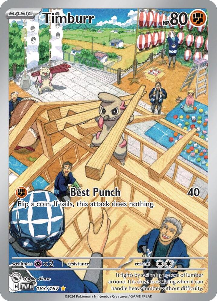 (#183/167) Timburr [SV06: Twilight Masquerade]