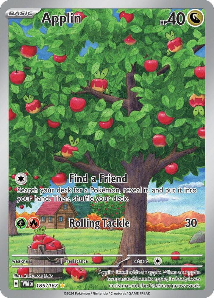 (#185/167) Applin [SV06: Twilight Masquerade]