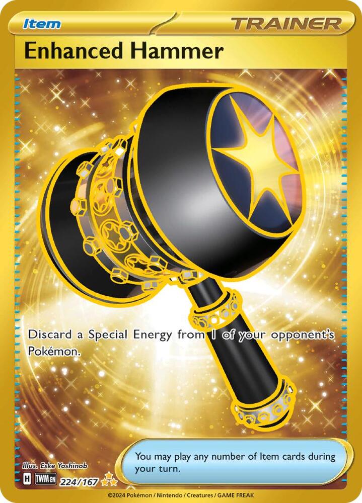 (#224/167) Enhanced Hammer [SV06: Twilight Masquerade]