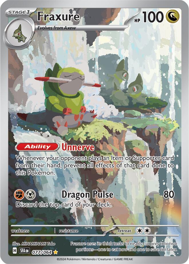 (#077/064) Fraxure [SV: Shrouded Fable]