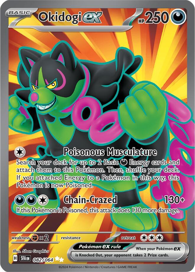 (#082/064) Okidogi ex [SV: Shrouded Fable]