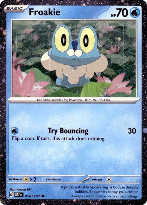 (#056/197) Froakie - (Cosmos Holo) [Miscellaneous Cards & Products]