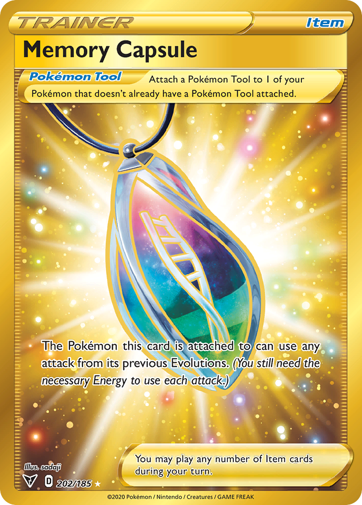 (#202/185) Memory Capsule - Holo [Vivid Voltage]