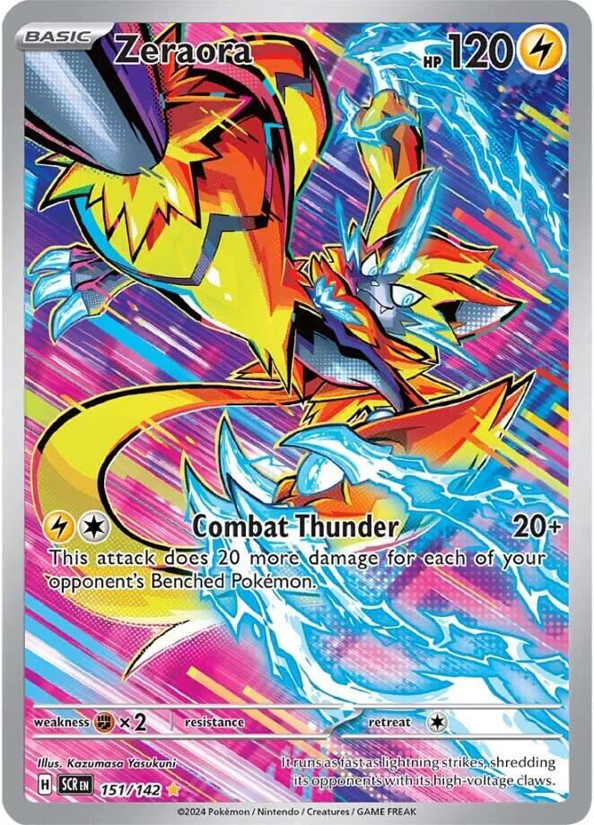(#151/142) Zeraora [SV07: Stellar Crown]