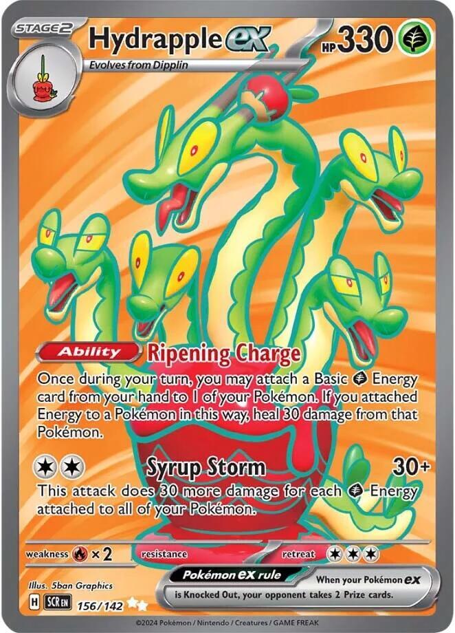 (#156/142) Hydrapple ex [SV07: Stellar Crown]