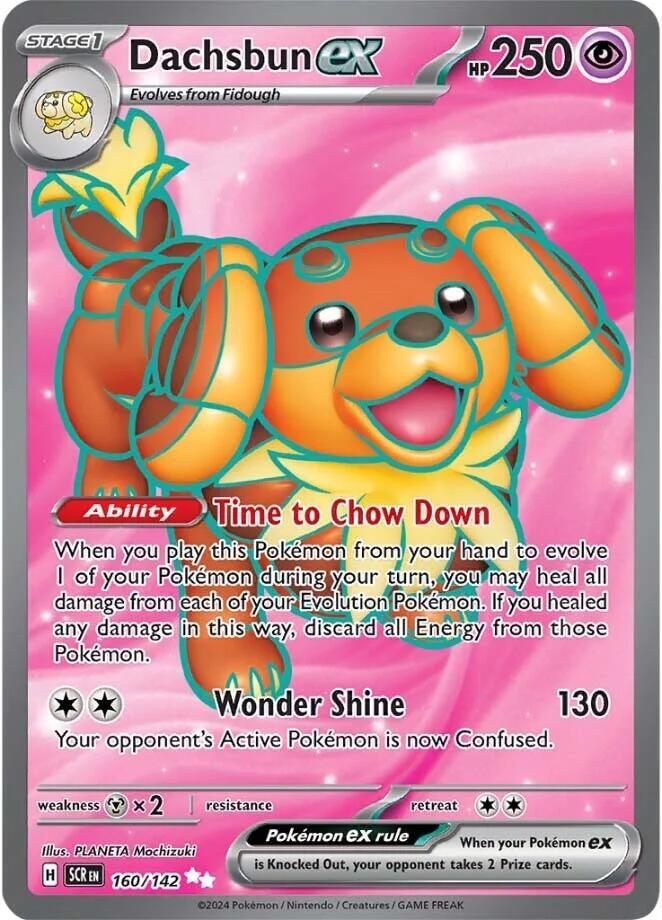 (#160/142) Dachsbun ex [SV07: Stellar Crown]