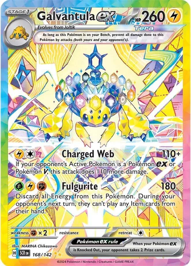 (#168/142) Galvantula ex [SV07: Stellar Crown]