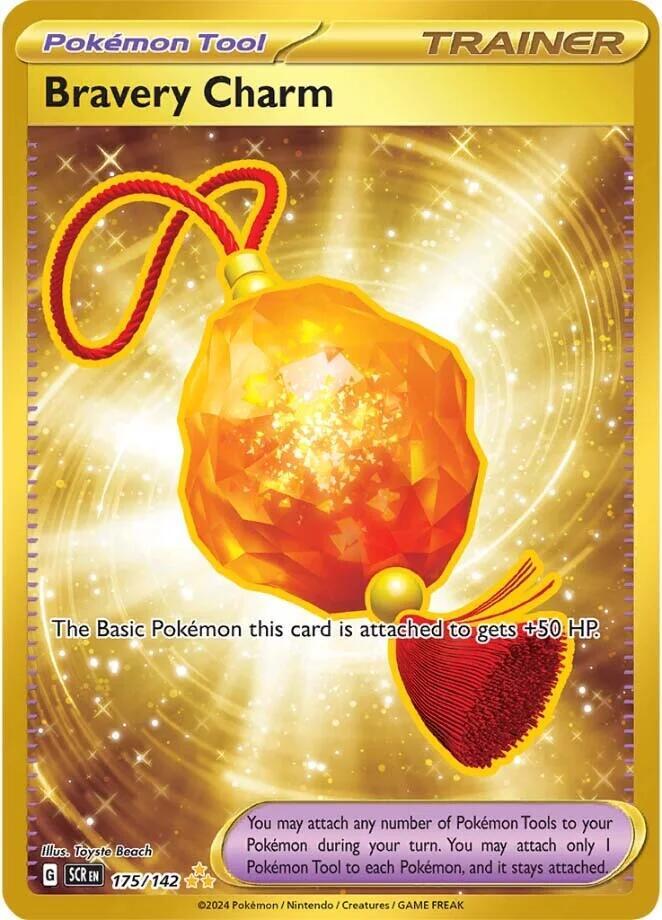 (#175/142) Bravery Charm [SV07: Stellar Crown]