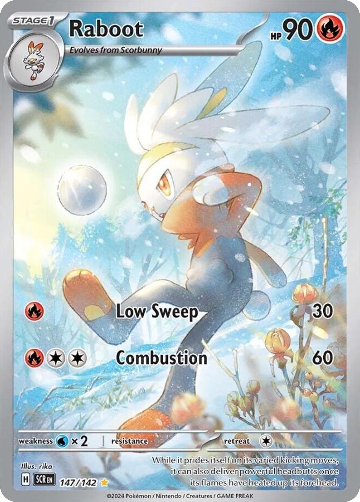 (#147/142) Raboot - Holo [Stellar Crown]