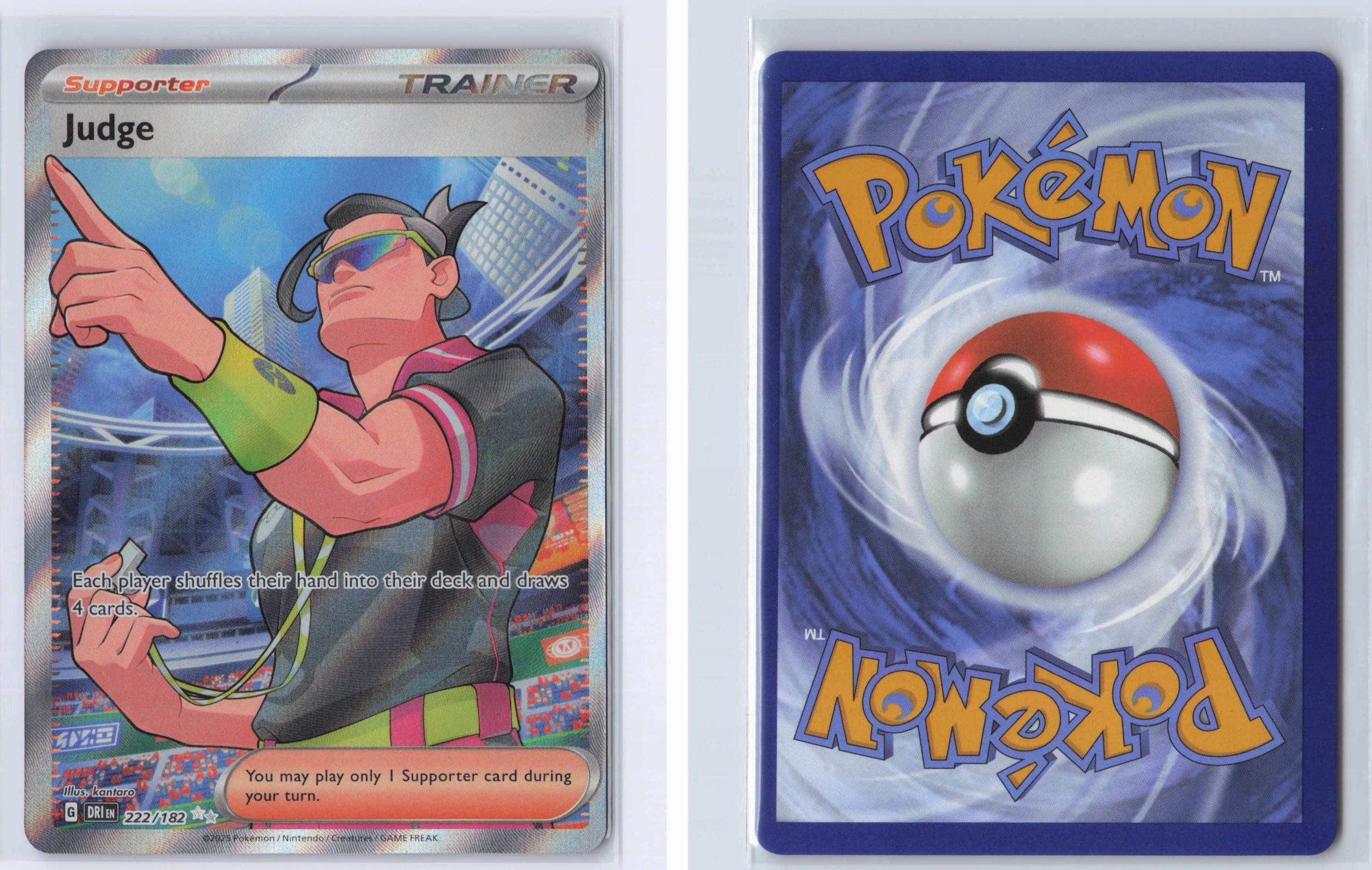 (#222/182) Judge - Holo [Destined Rivals]
