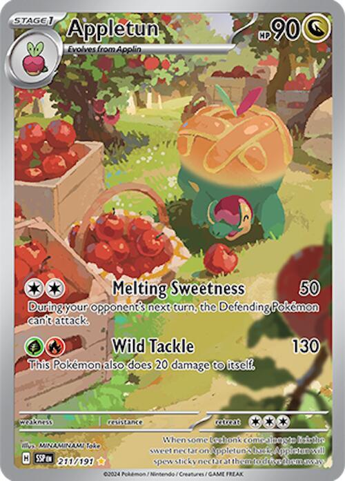 (#211/191) Appletun [SV08: Surging Sparks]
