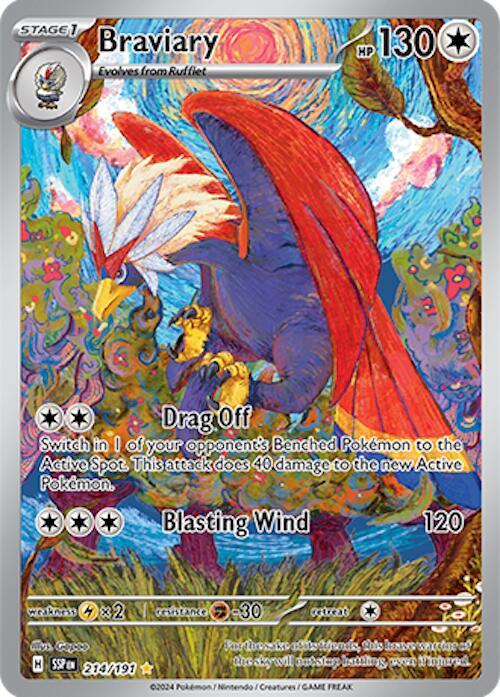 (#214/191) Braviary [SV08: Surging Sparks]