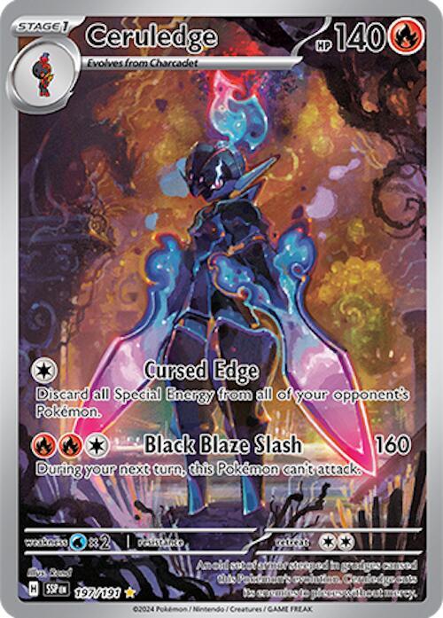 (#197/191) Ceruledge [SV08: Surging Sparks]