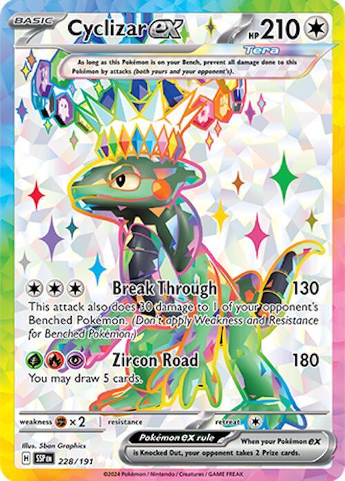 (#228/191) Cyclizar ex - [SV08: Surging Sparks]