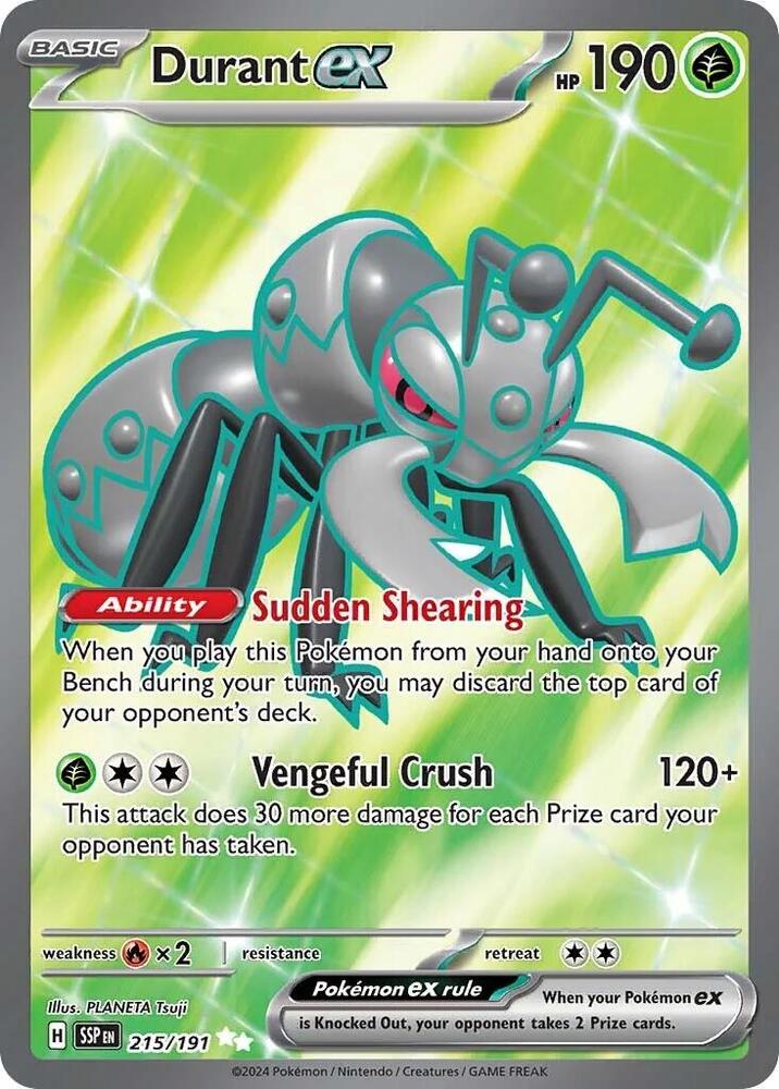 (#215/191) Durant ex [SV08: Surging Sparks]