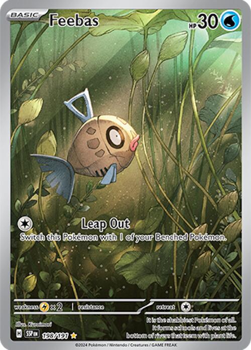 (#198/191) Feebas - [SV08: Surging Sparks]