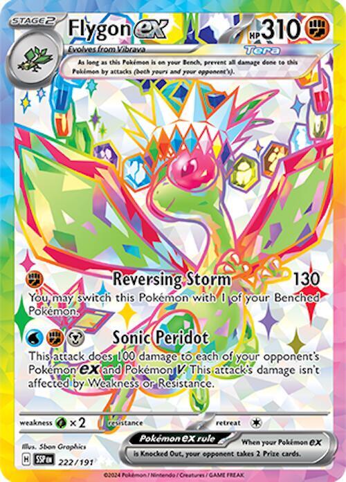(#222/191) Flygon ex [SV08: Surging Sparks]