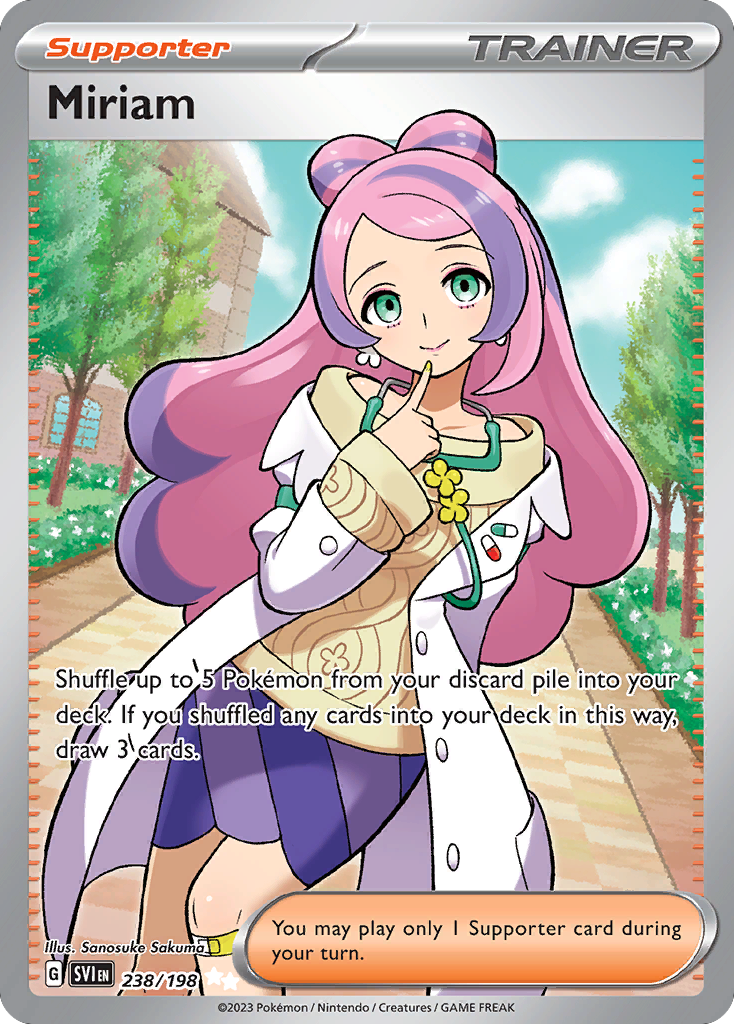 (#238/198) Miriam - Holo [Scarlet & Violet]