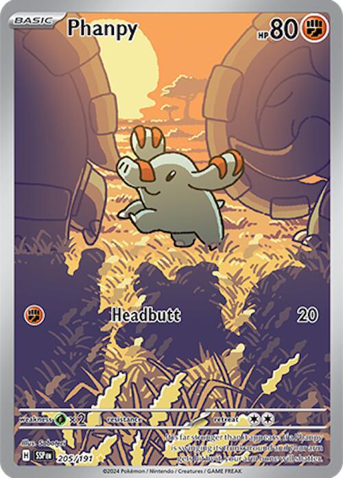 (#205/191) Phanpy [SV08: Surging Sparks]