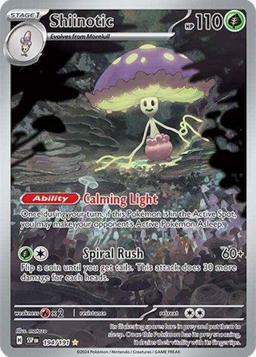 (#194/191) Shiinotic [SV08: Surging Sparks]