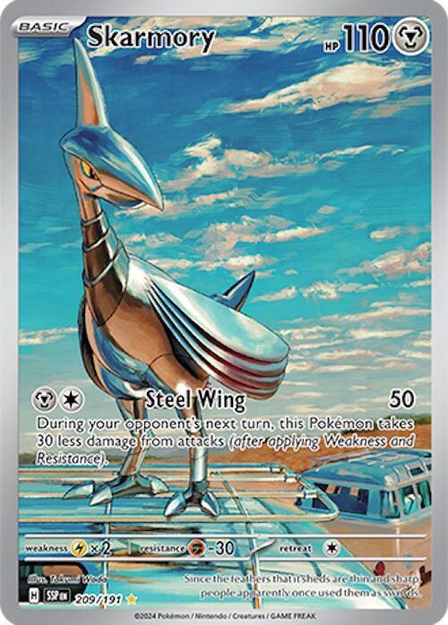 (#209/191) Skarmory [SV08: Surging Sparks]
