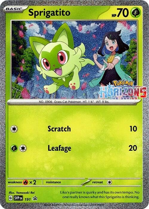(#191) Sprigatito [SV: Scarlet & Violet Promo Cards]