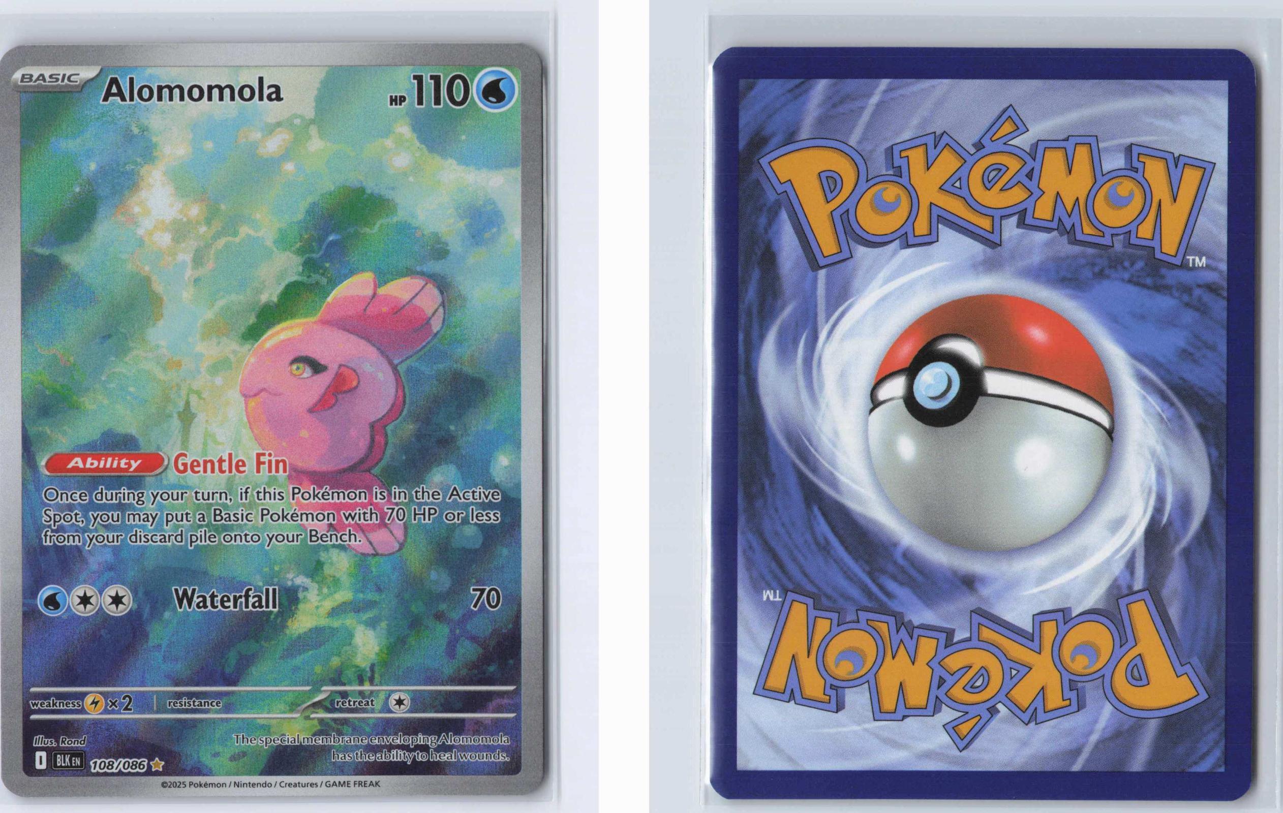 (#108/086) Alomomola - Holo [Black Bolt]