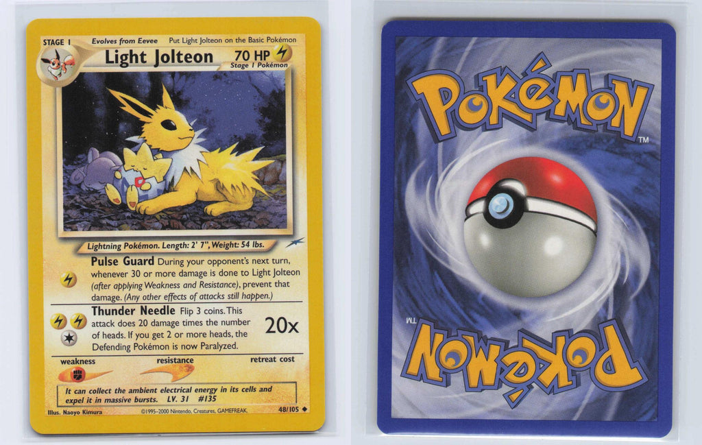 (#48/105) Light Jolteon - Unlimited [Neo Destiny]