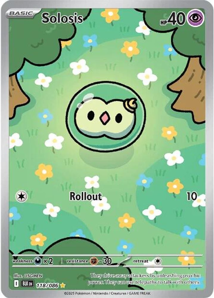 (#118/086) Solosis - Holo [Black Bolt]