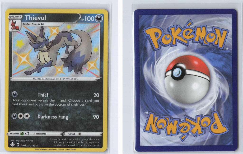 (#SV082/SV122) Thievul - Holo [Shining Fates Shiny Vault]