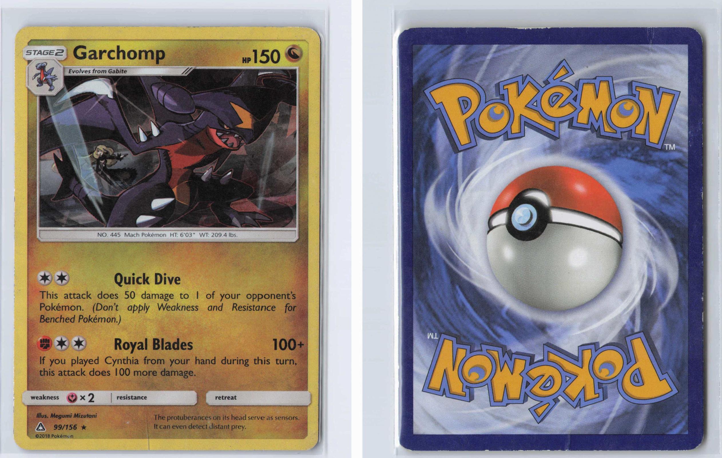 (#99/156) Garchomp (Cracked Ice Holo) - Normal [Deck Exclusives]