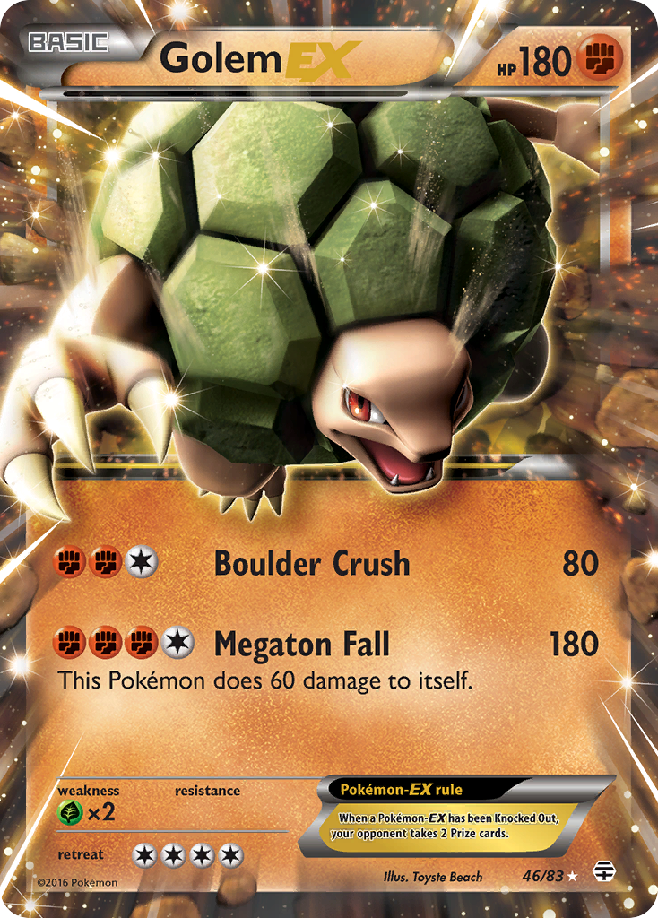 (#46/83) Golem EX - Holo [Generations]