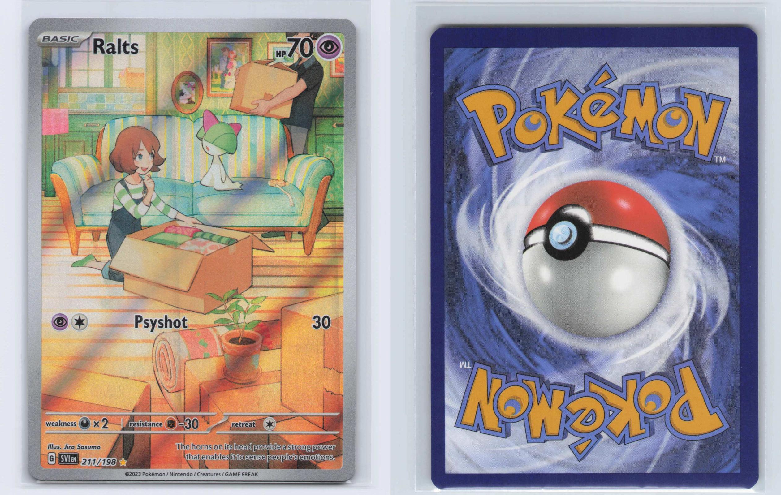 (#211/198) Ralts - Holo [Scarlet & Violet]