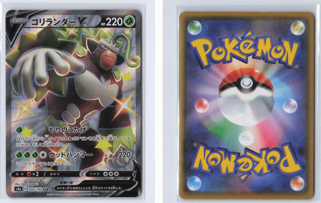 (#304/190) Rillaboom V - Holo [Shiny Star V (JPN)]