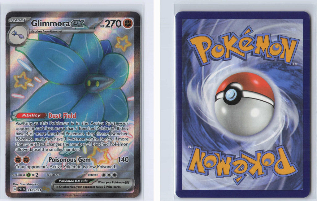 (#218/091) Glimmora ex - Holo [Paldean Fates]