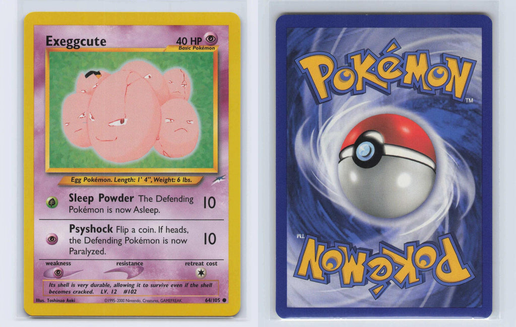 (#64/105) Exeggcute - Unlimited [Neo Destiny]