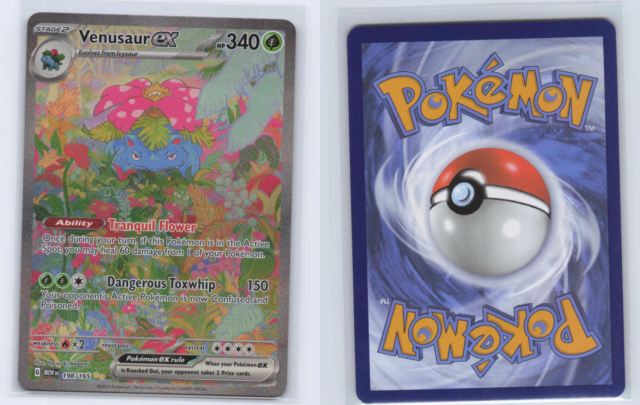 (#198/165) Venusaur ex - Holo [151]