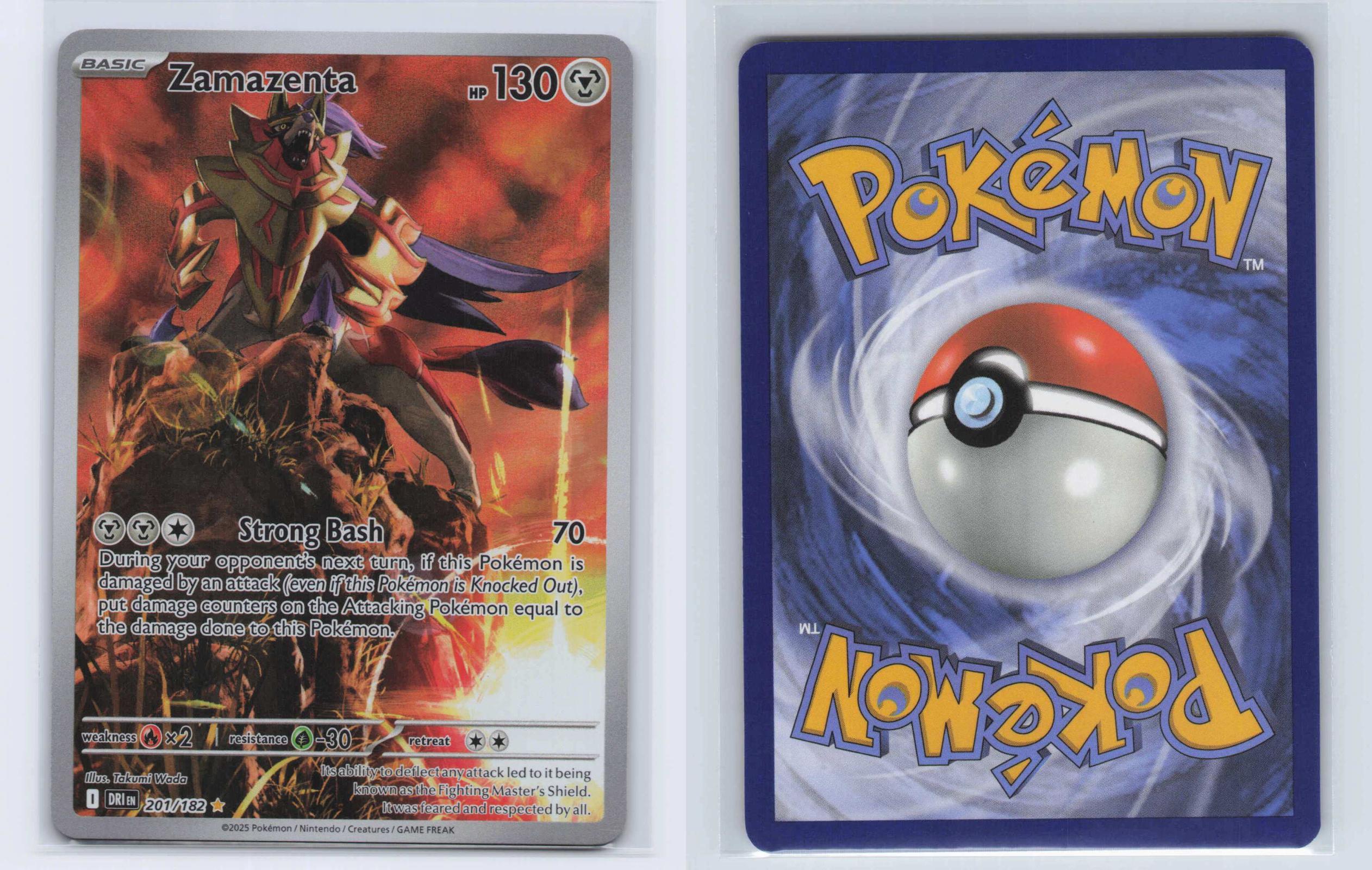 (#201/182) Zamazenta - Holo [Destined Rivals]