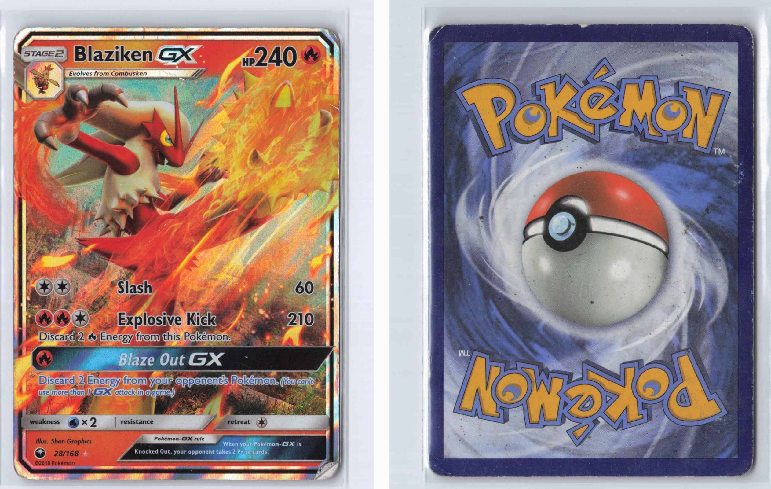 (#28/168) Blaziken GX - Holo [Celestial Storm]
